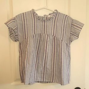Flutter-Sleeve Top Size XS